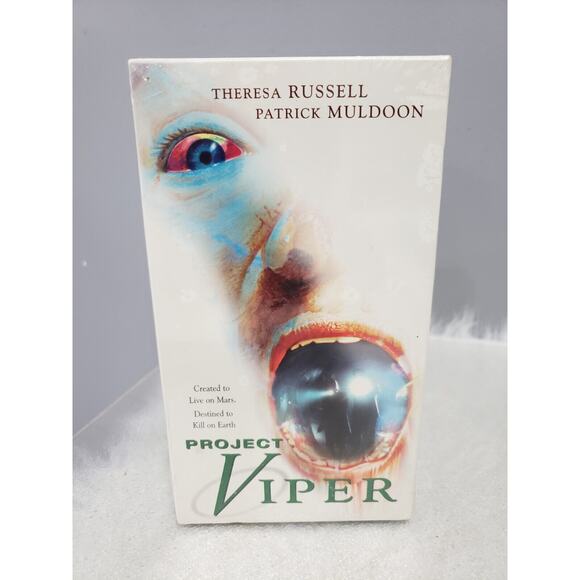 Project Viper 2002 VHS Sealed New Curtis Armstrong Patrick Muldoon Sci Fi Horror - Picture 1 of 4